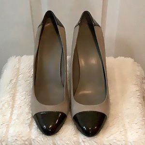 Lauren Ralph Lauren 4” high heels. Two-toned grey. Size 10